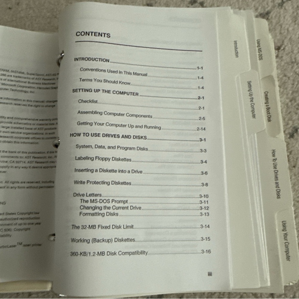 Lot 2 AST Research Inc Computer Operating System MS-DOS + Users Reference Manual - Picture 15 of 16